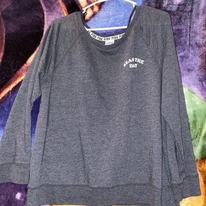 PINK Open Back Sweater